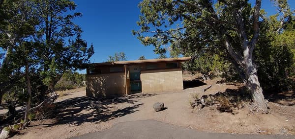restrooms at Juniper Campground - NPS Photo