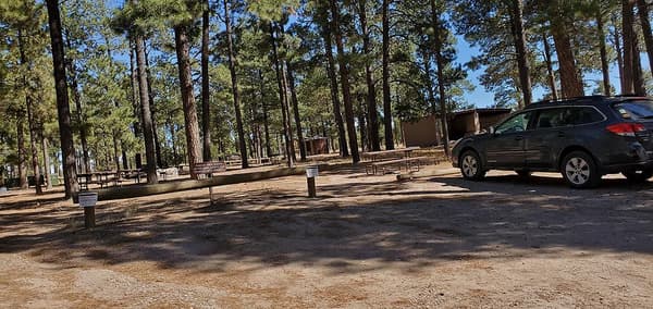 Parking at Ponderosa Campground - NPS Photo